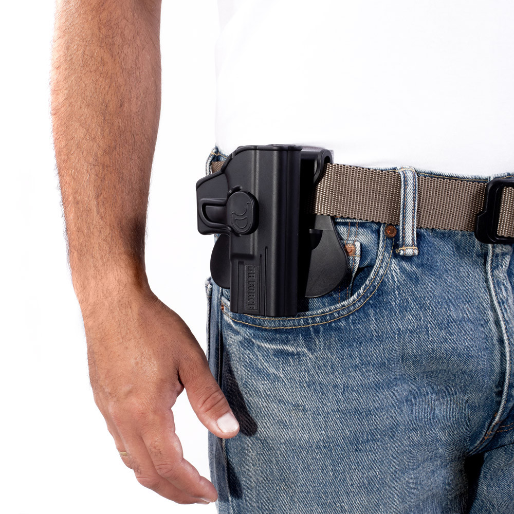 COLDRE DESTRO TARÂNTULA OWB PLATAFORMA GLOCK® COMPACT (G19, G23, G25, G32 E G45) - Imagem 4