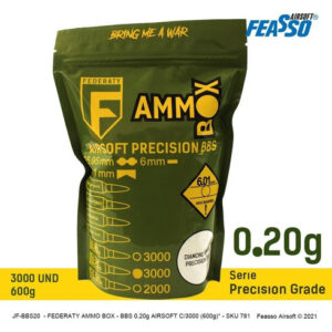 AMMOBOX BBS 0,20G - FEASSO 3.000 UND